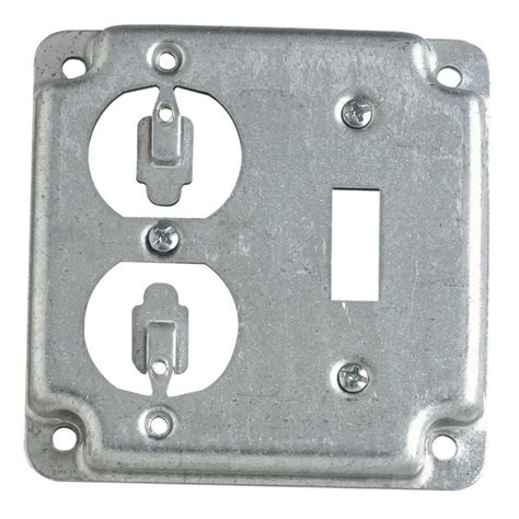 metal light switch and outlet box cover|galvanized switch plate covers.